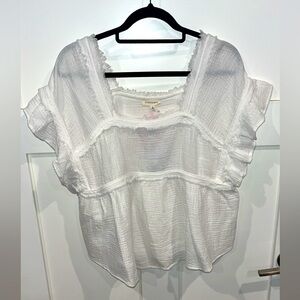 NWT white tunic top